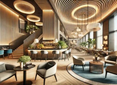 otel ve restoranlarda polimer dekorasyon fikirleri