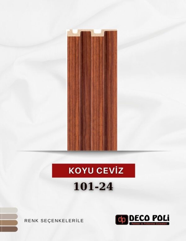 Koyu Ceviz Lambri 101-24 - Görsel 2