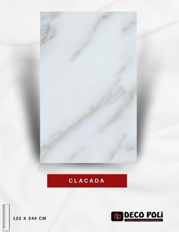 Clacada Mermer Plaka