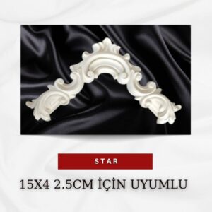 2,5cm Star Motif