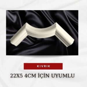 4cm Kıvrık Motif