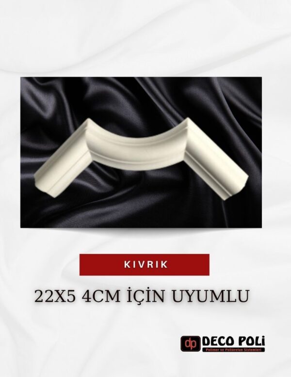 4cm Kıvrık Motif
