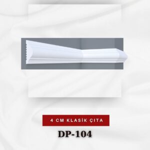 4cm Klasik Boyanabilir Duvar Çıtaları DP-104